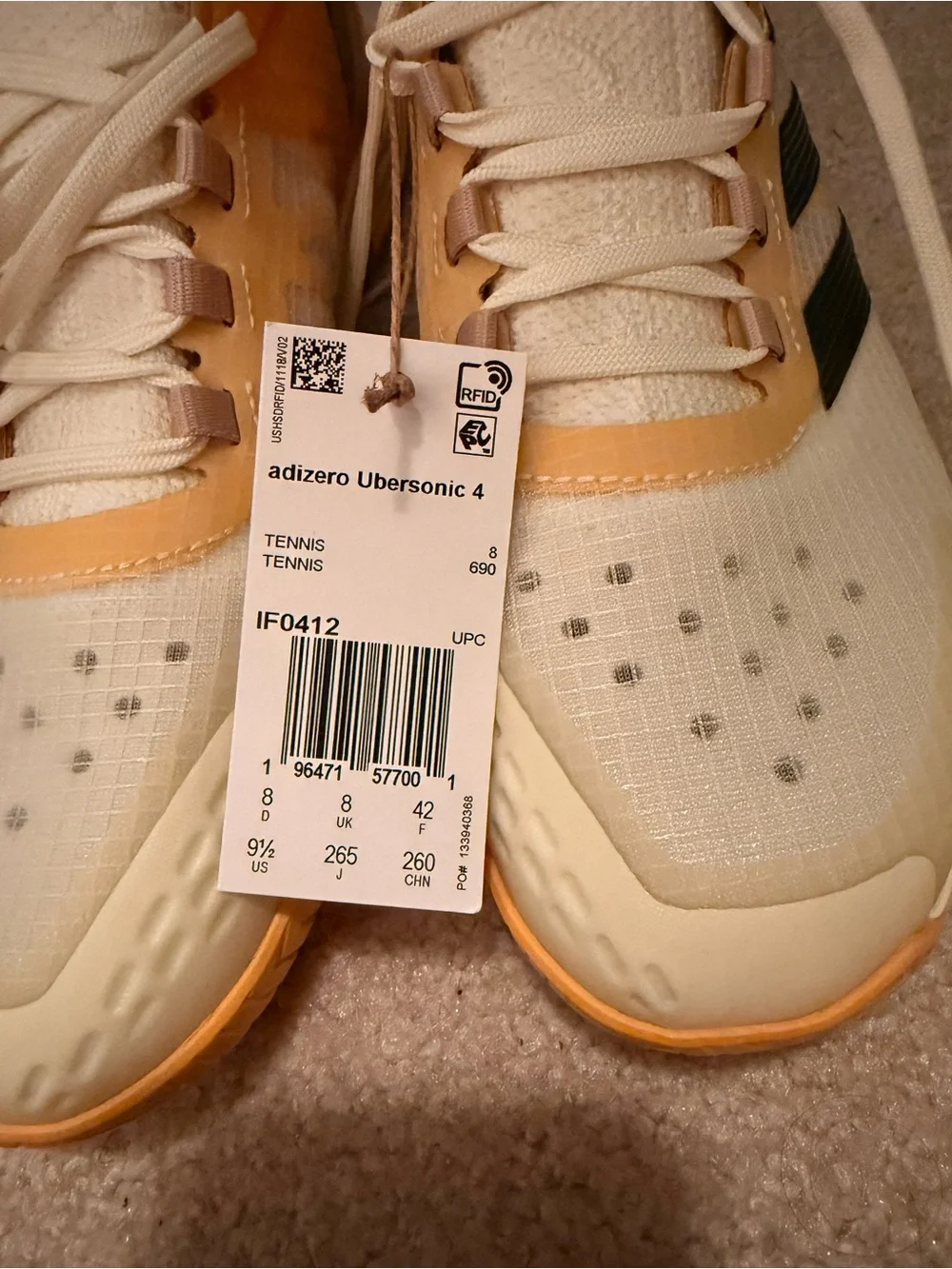 Women’s adidas Adizero Ubersonic 4 - Picture 7 of 7